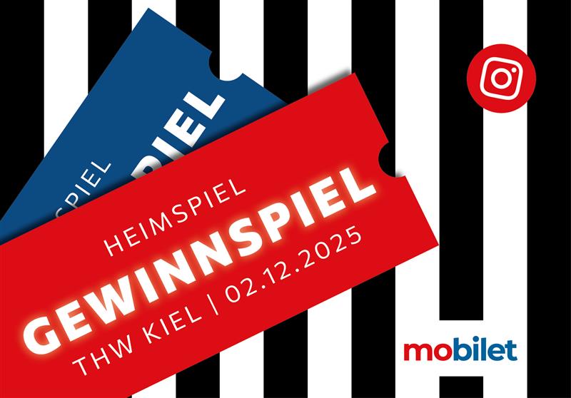 Gewinne 1x2 Tickets für das Spiel THW Kiel gegen Montpellier am 02.12.2025!