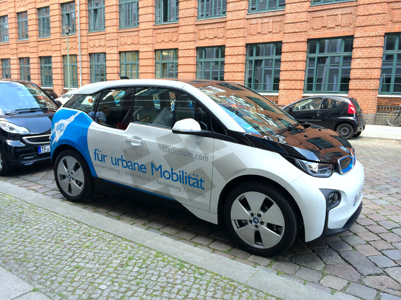 Der stadtraum Fuhrpark wird elektrisch