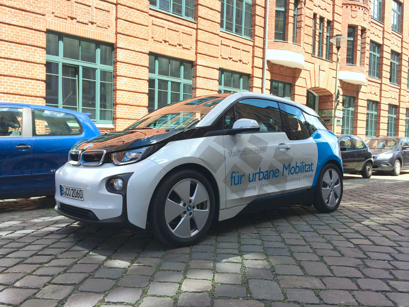 Der stadtraum Fuhrpark wird elektrisch