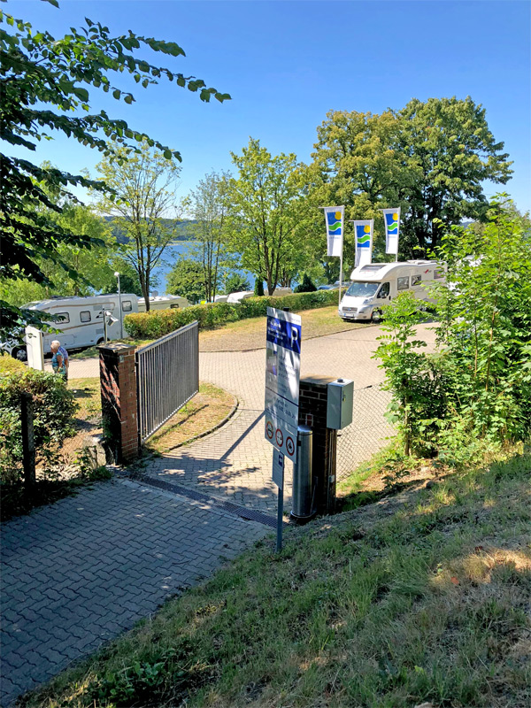 Kamerasystem für Wohnmobilplätze