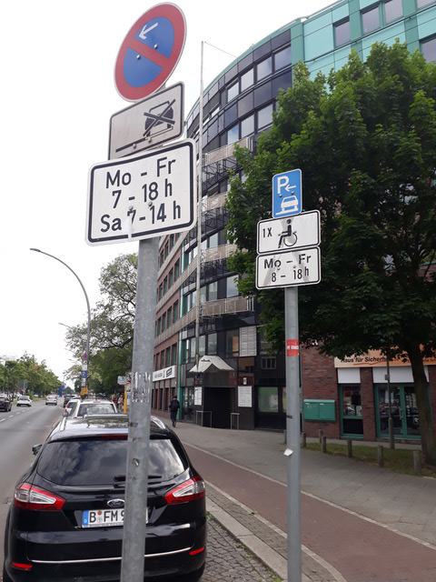 Verkehrsschau in Berlin