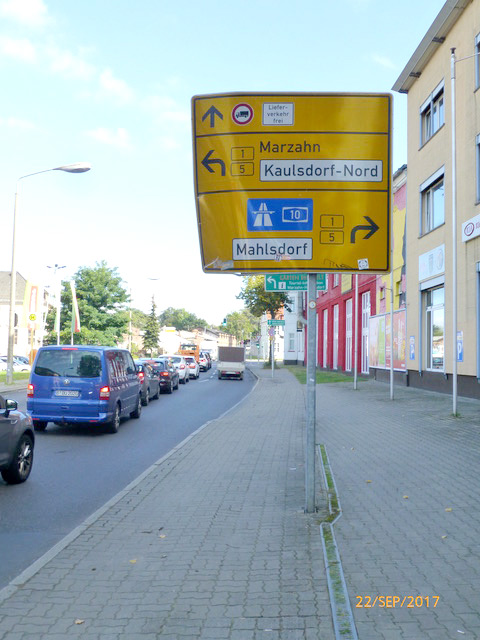 Verkehrsschau in Berlin
