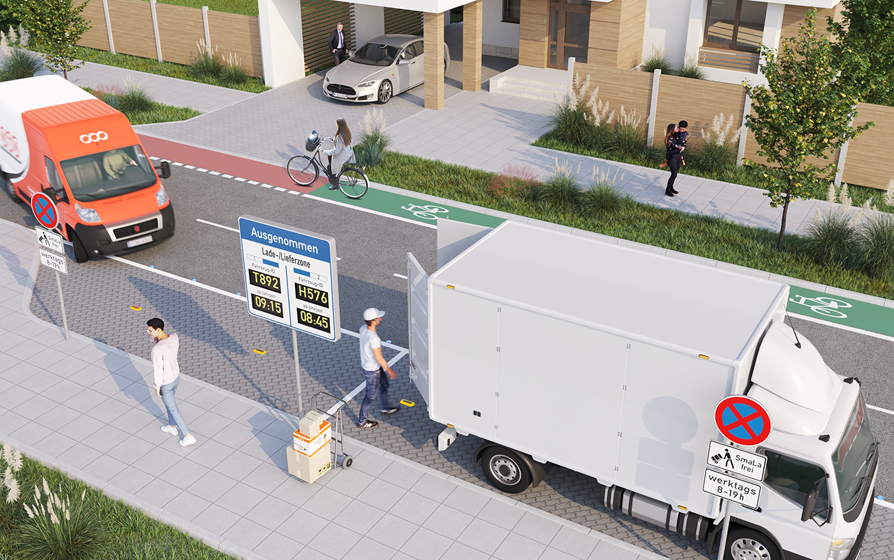 SmaLa App — Smarte Liefer- und Ladezonen mit digitalem Buchungssystem